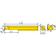 MQR-5-R0.2-L15-JF610M Мини-резец для продольного растачивания